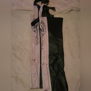 Vintage Harley Davidson Biker Chaps